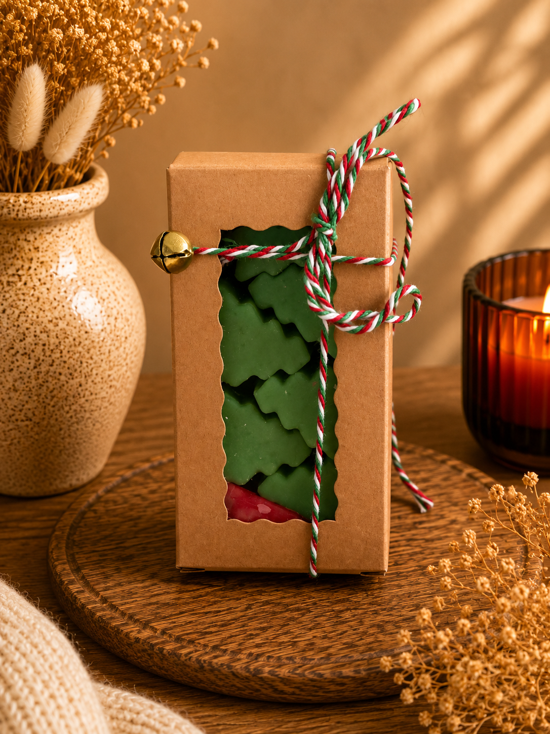 Fondants parfumés artisanaux Sapins de Noël - Sapin de Noël – Cire d’olive