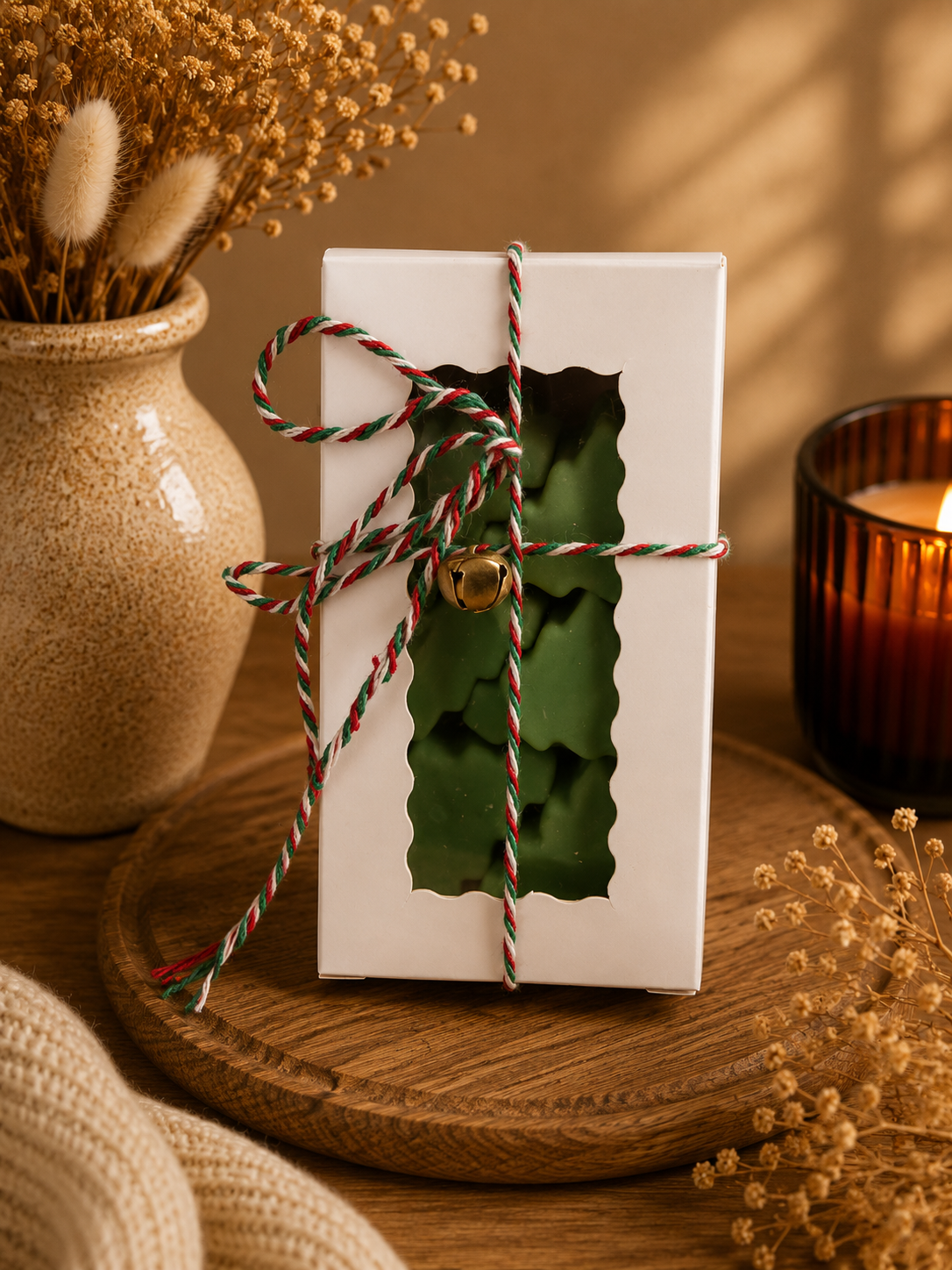 Fondants parfumés artisanaux Sapins de Noël - Sapin de Noël – Cire d’olive