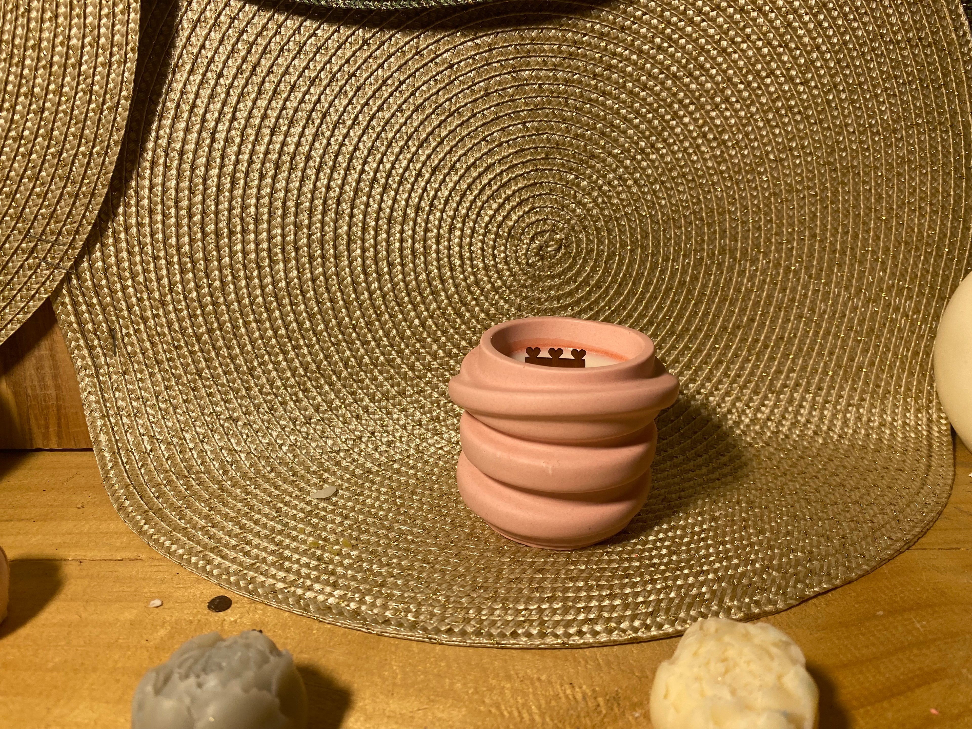 Bougie Éclat de Rose - Édition Octobre Rose 🌸