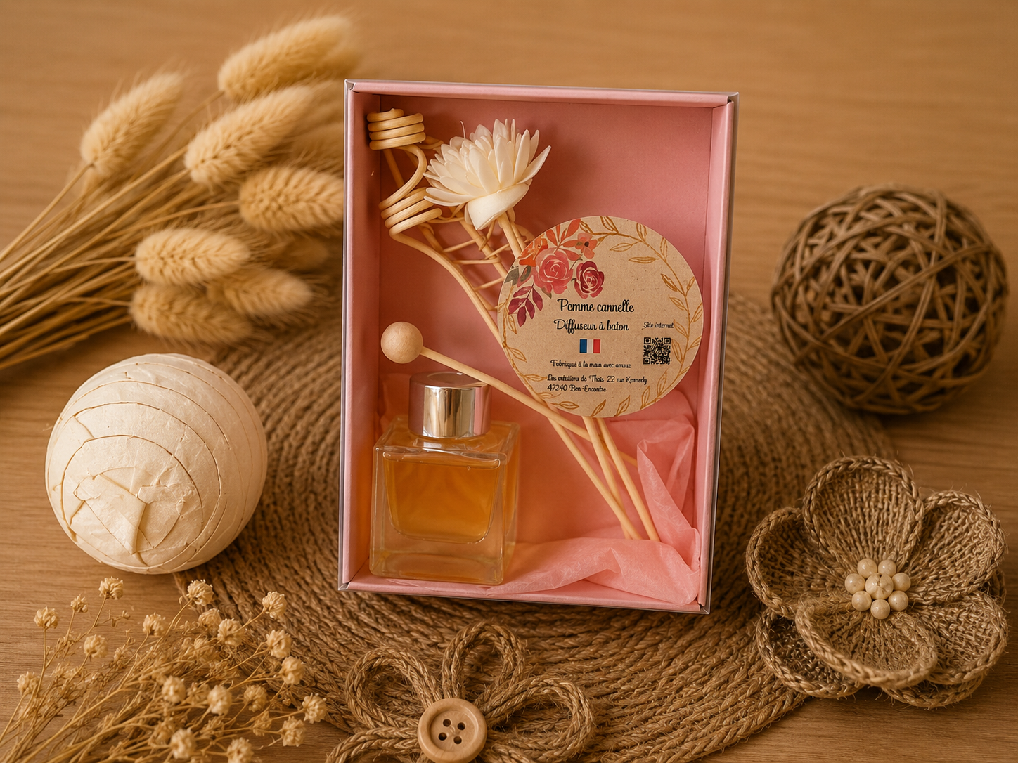 Diffuseur de parfum par capillarité – Parfums de Grasse