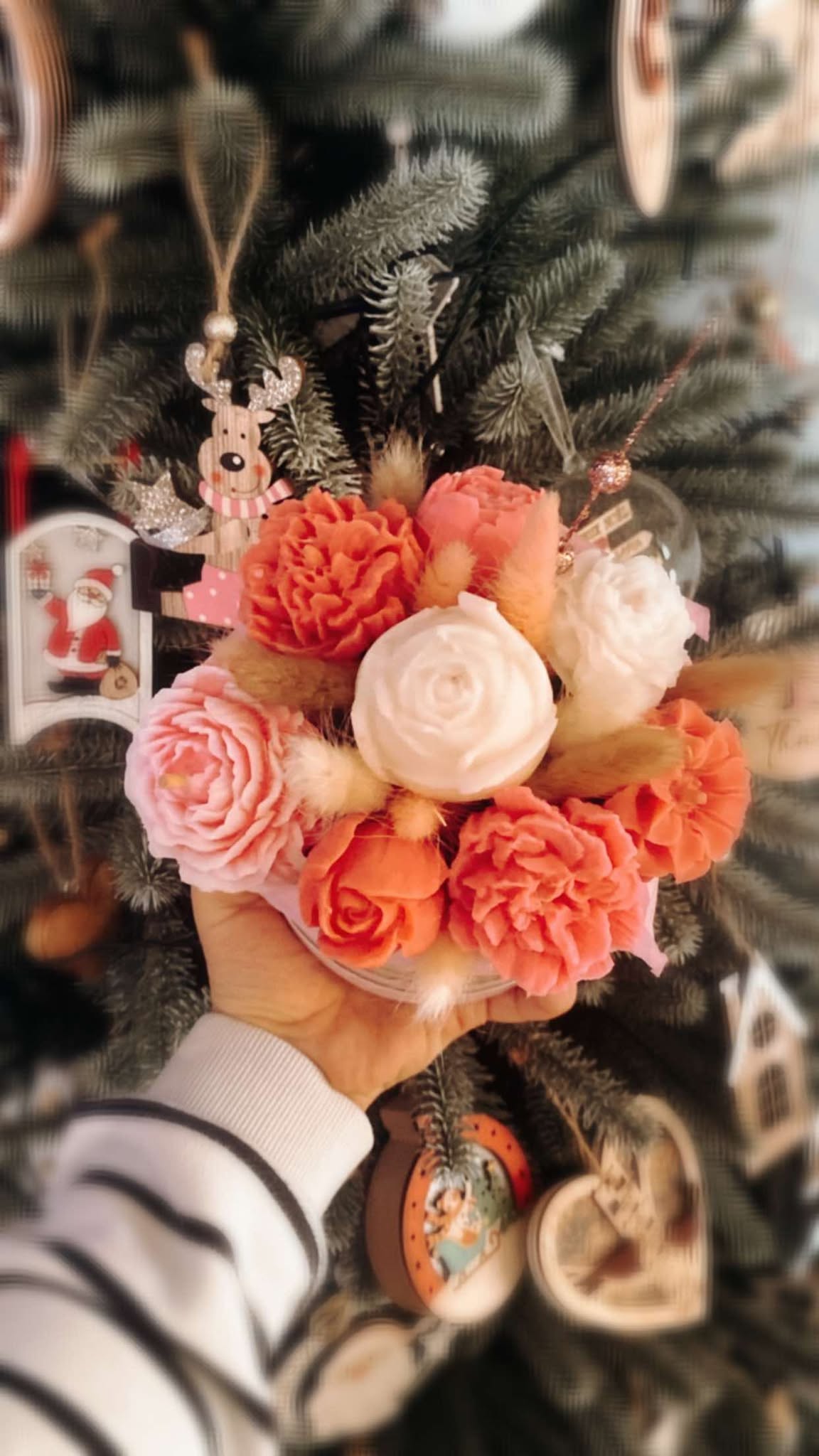 Coffret bouquet de fleurs