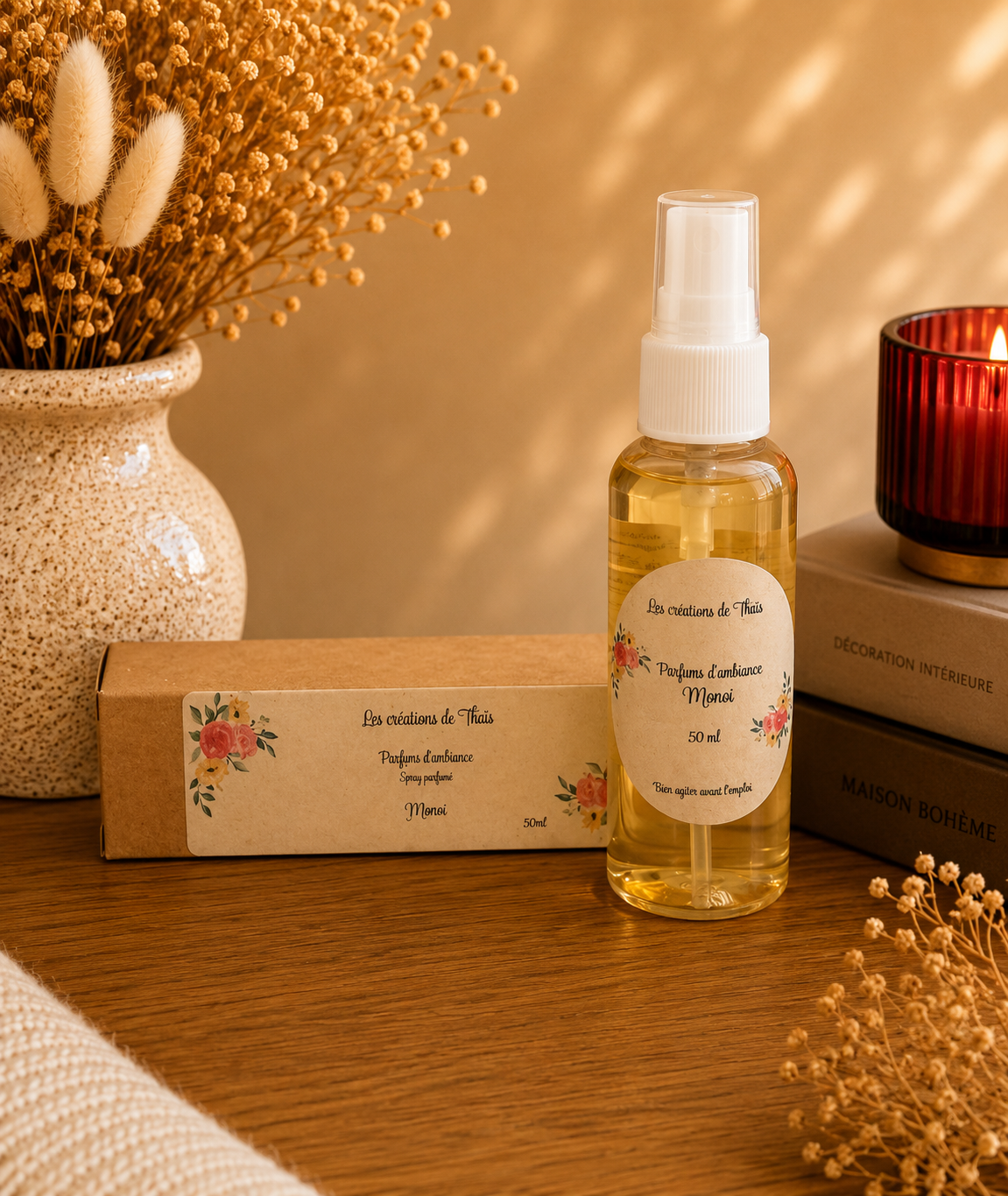 Spray parfumé - Monoï – Parfums de Grasse