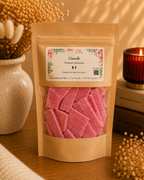 Fondants parfumés artisanaux tablette de chocolat – Cire d’olive & Parfums de Grasse