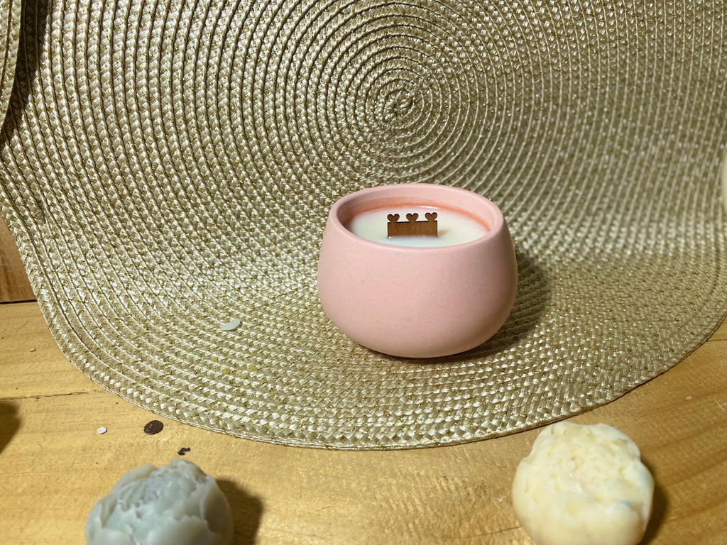Bougie Cœur de Pétale - Édition Octobre Rose 🌸