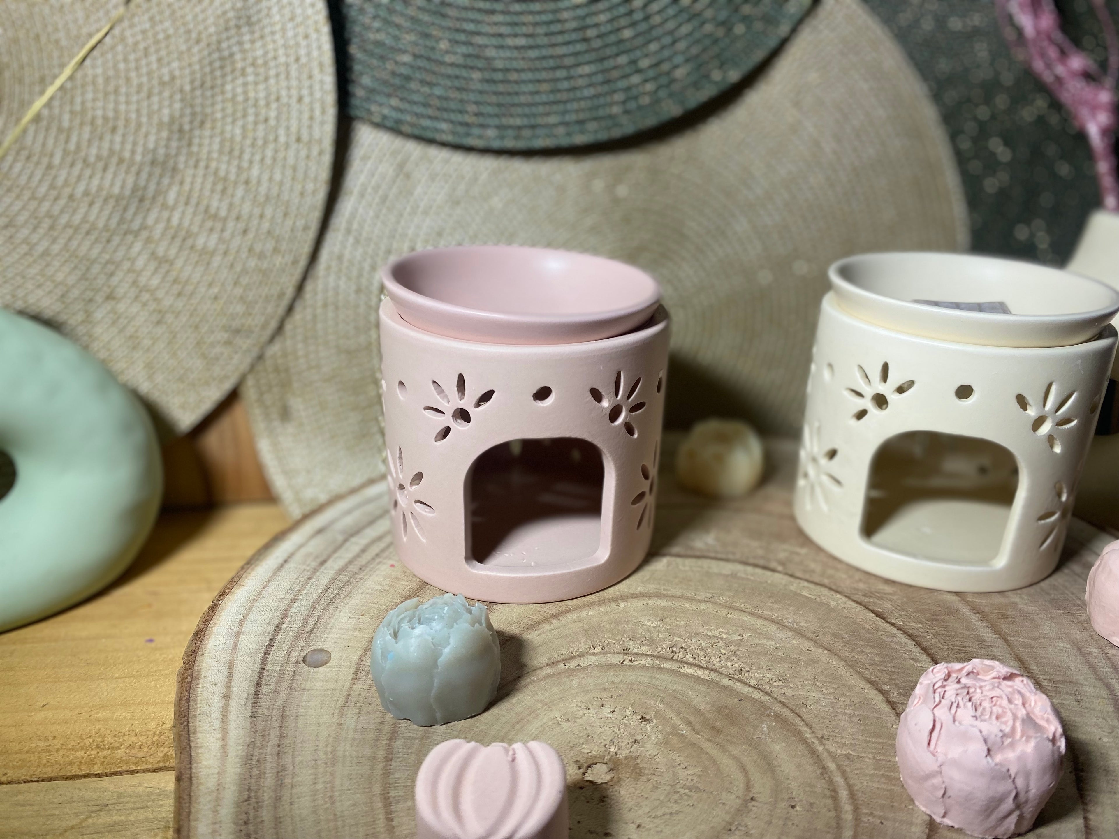 Brûleurs à motif floraux