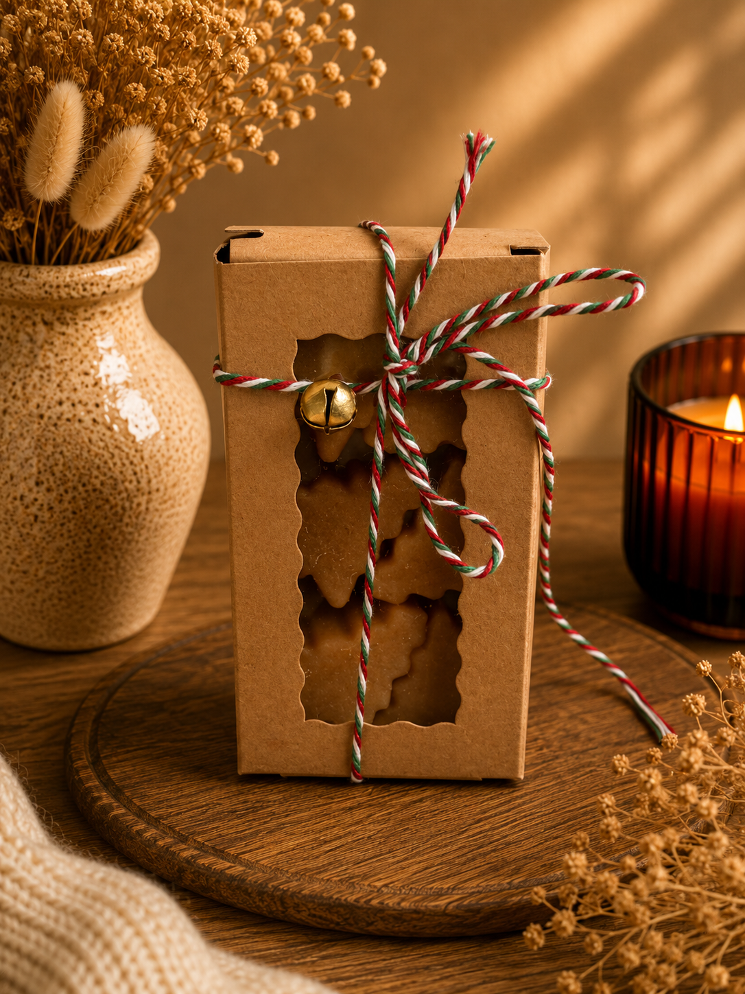 Fondants parfumés artisanaux Sapins de Noël - Pain d’épices – Cire d’olive