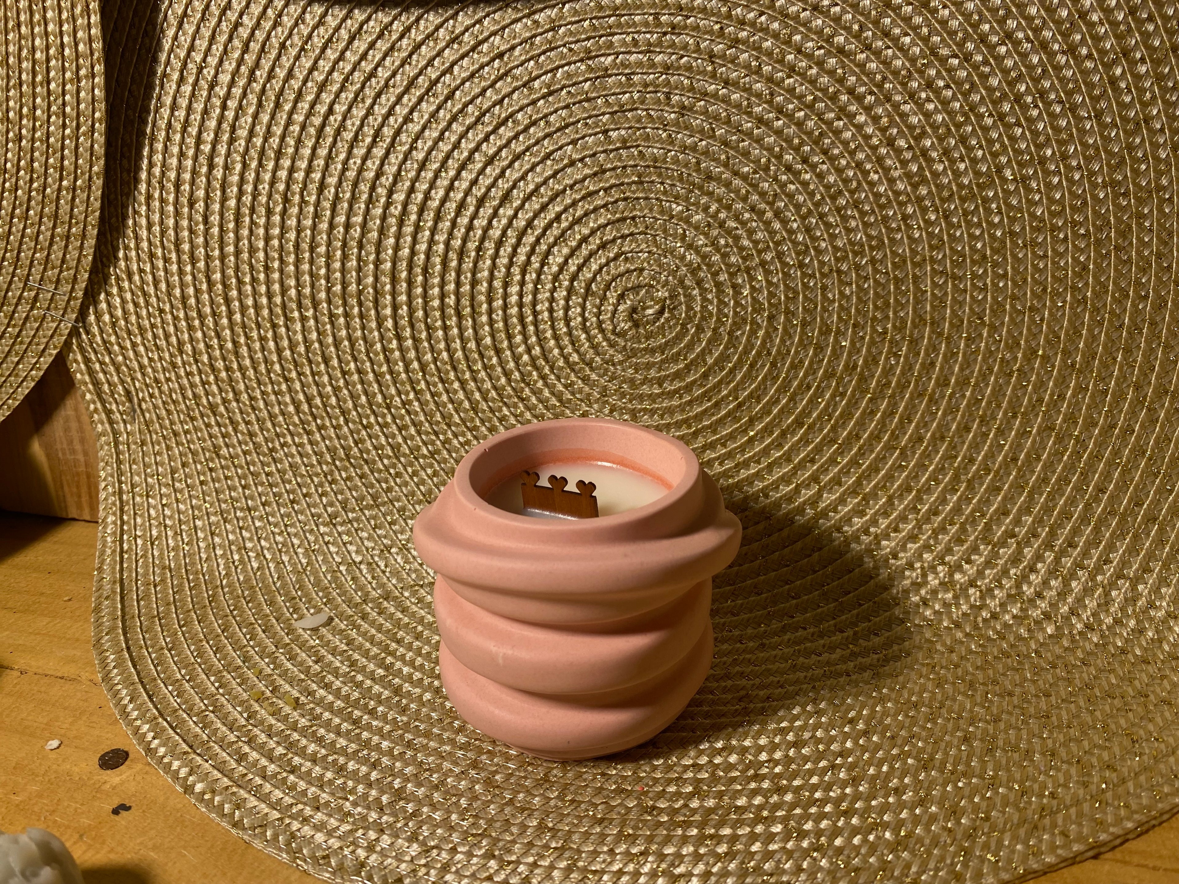 Bougie Éclat de Rose - Édition Octobre Rose 🌸