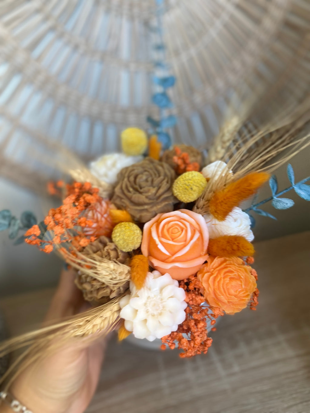 Bouquet de fleurs éternelle