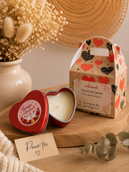 ✨ Bougie Cœur parfumée artisanale – Petit cadeau à offrir