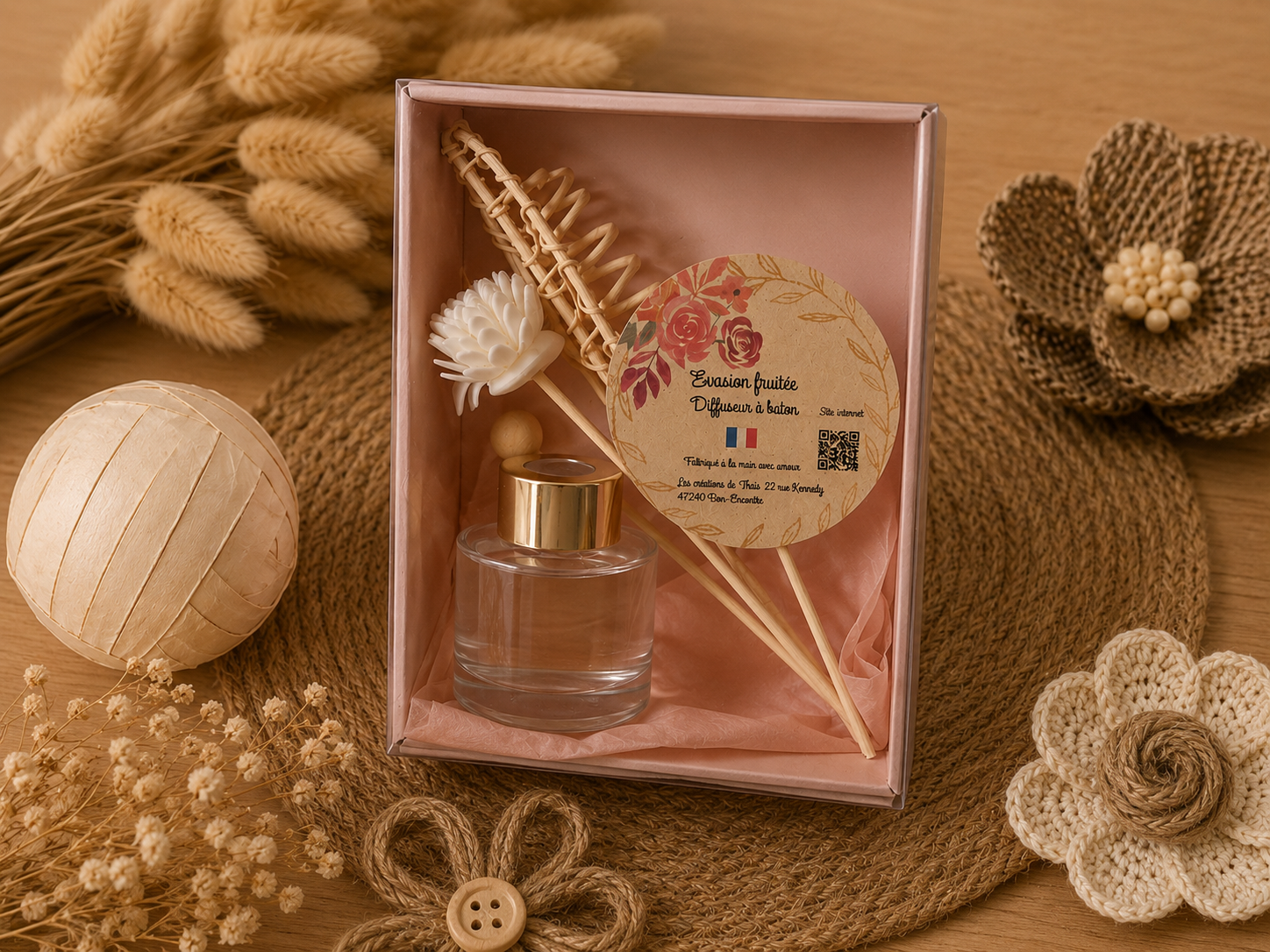 Diffuseur de parfum par capillarité – Parfums de Grasse