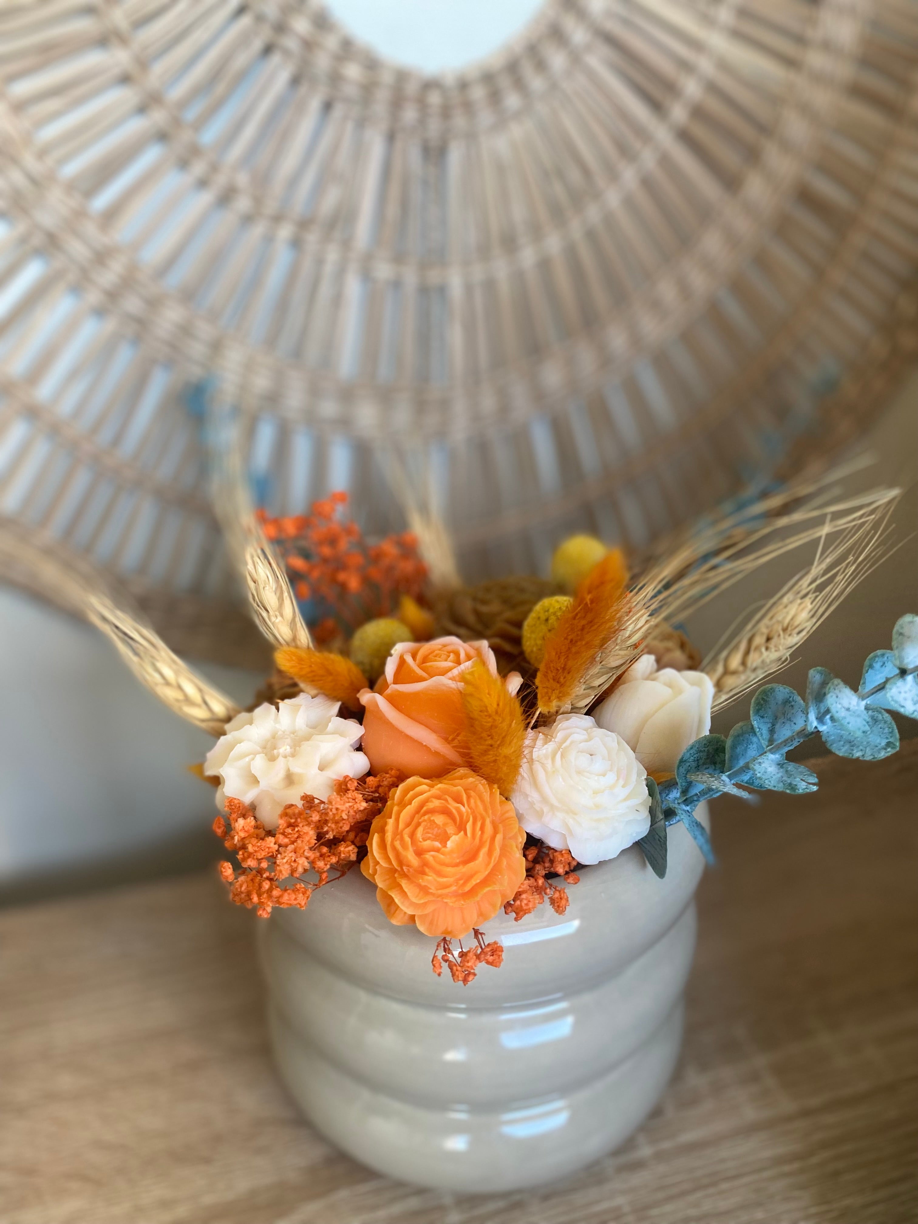 Bouquet de fleurs éternelle