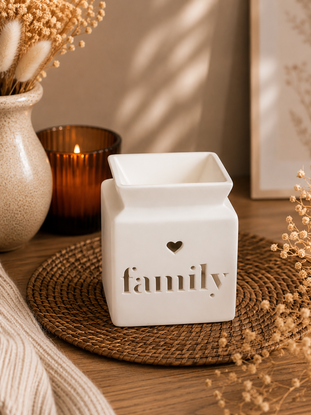 Brûleur à fondants Family blanc 🤍