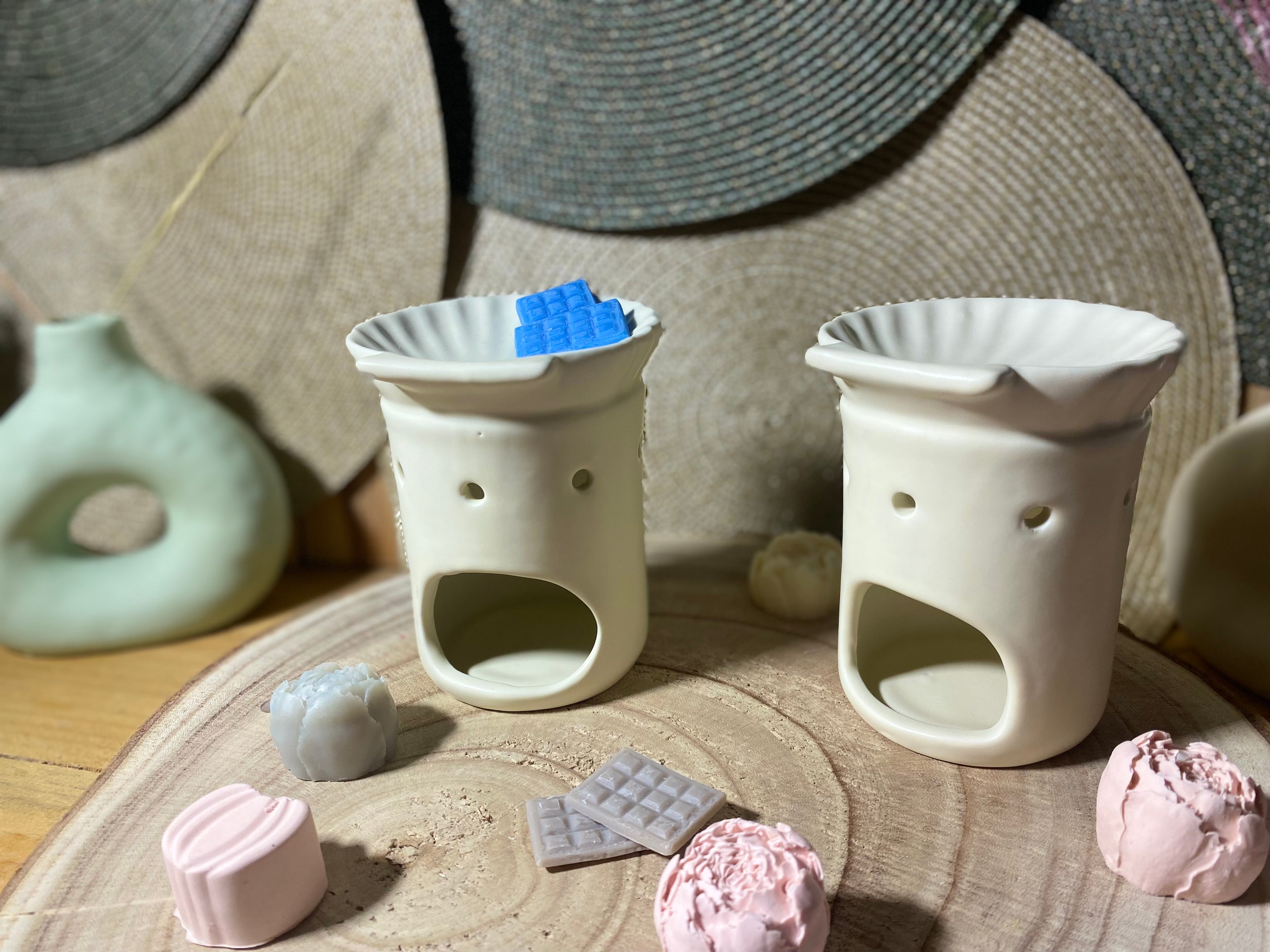 Brûleur en forme de coquillage