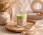 Bougie parfumée artisanale Sapin de Noël - 150g – Cire d’olive & Parfums de Grasse