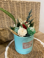 Bouquet de fleurs parfumées en cire – Sapin de Noël