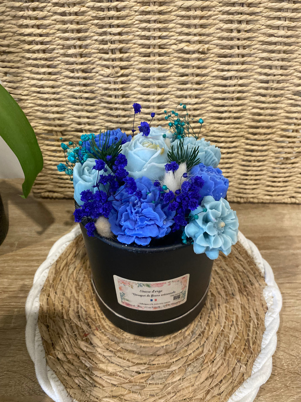 Bouquet de fleurs parfumées en cire – Sucre d’orge
