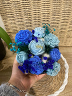 Bouquet de fleurs parfumées en cire – Sucre d’orge