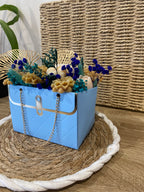 Bouquet de fleurs parfumées en cire – Rocher praliné