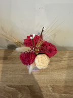 Mini bouquet de fleurs parfumées en cire – Collection Saint-Valentin