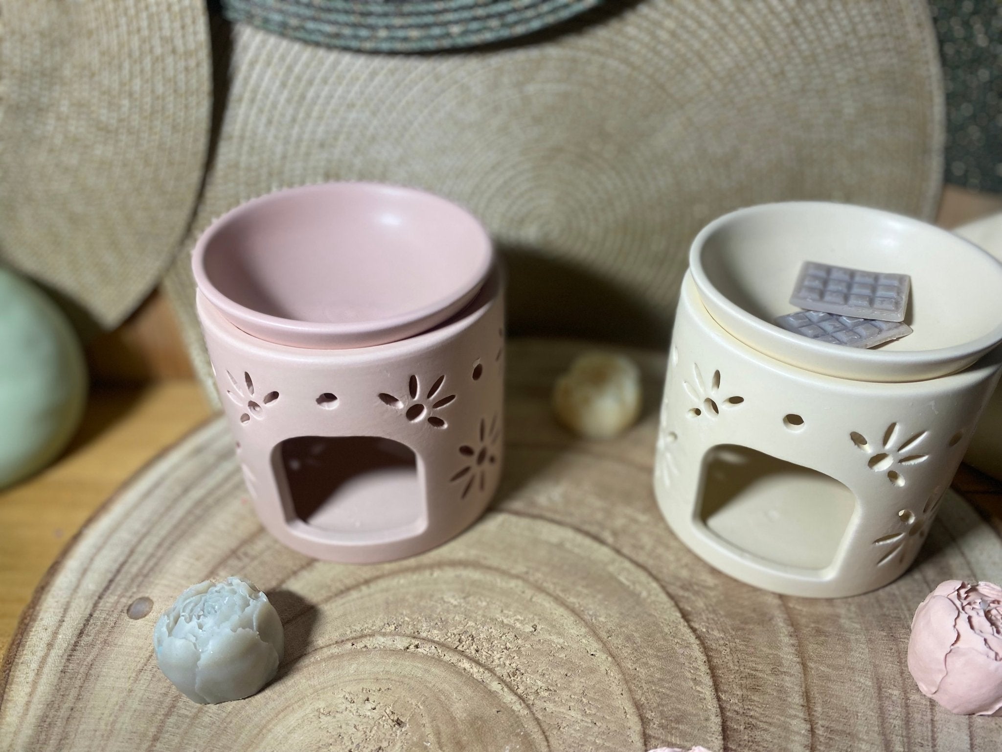 Brûleurs à motif floraux - Les créations de Thaïs