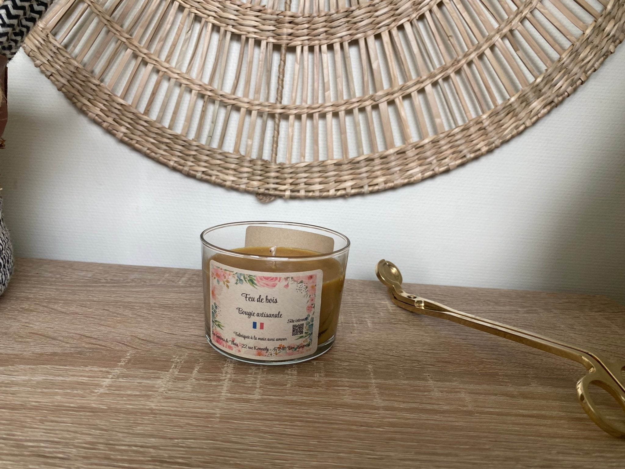 Bougie 130gr - Les créations de Thaïs