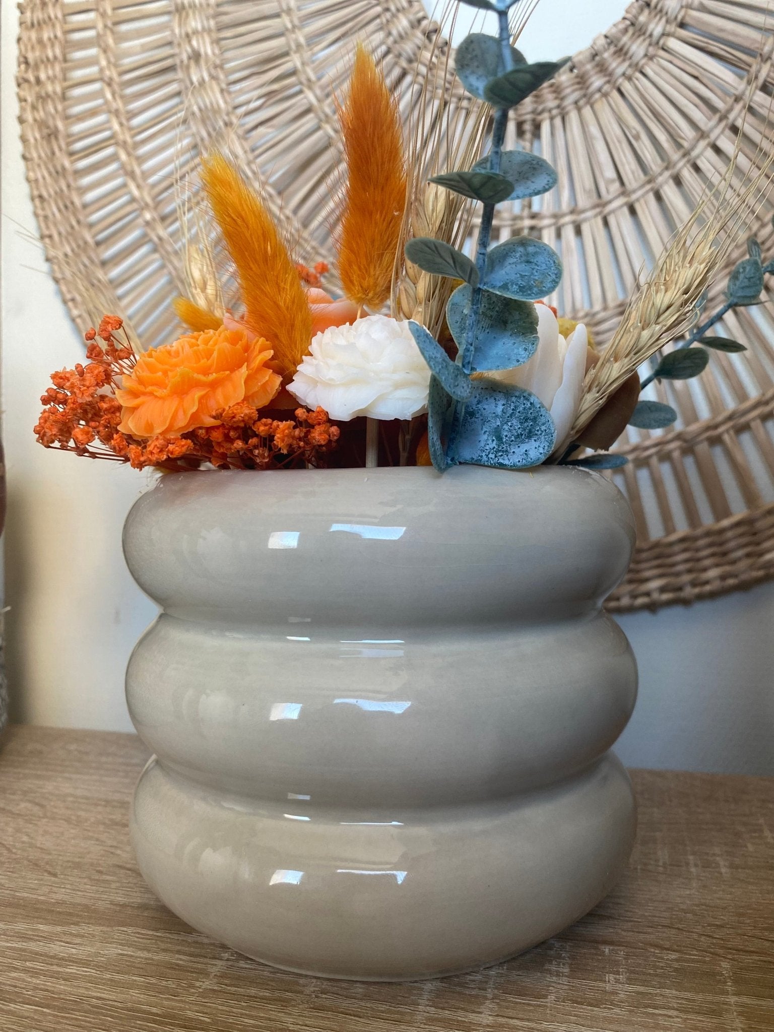 Bouquet de fleurs éternelle - Les créations de Thaïs