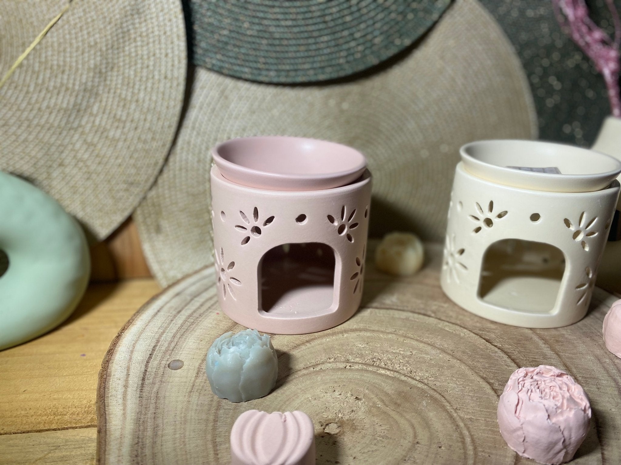 Brûleurs à motif floraux - Les créations de Thaïs