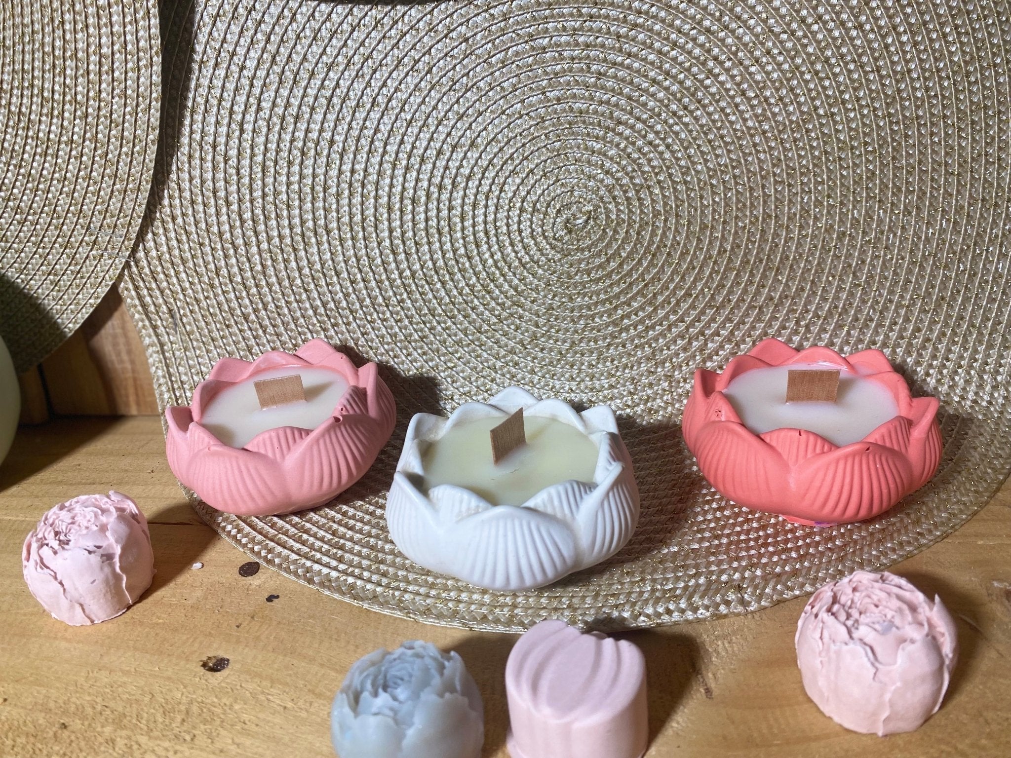 Bougie collection Alma - Les créations de Thaïs