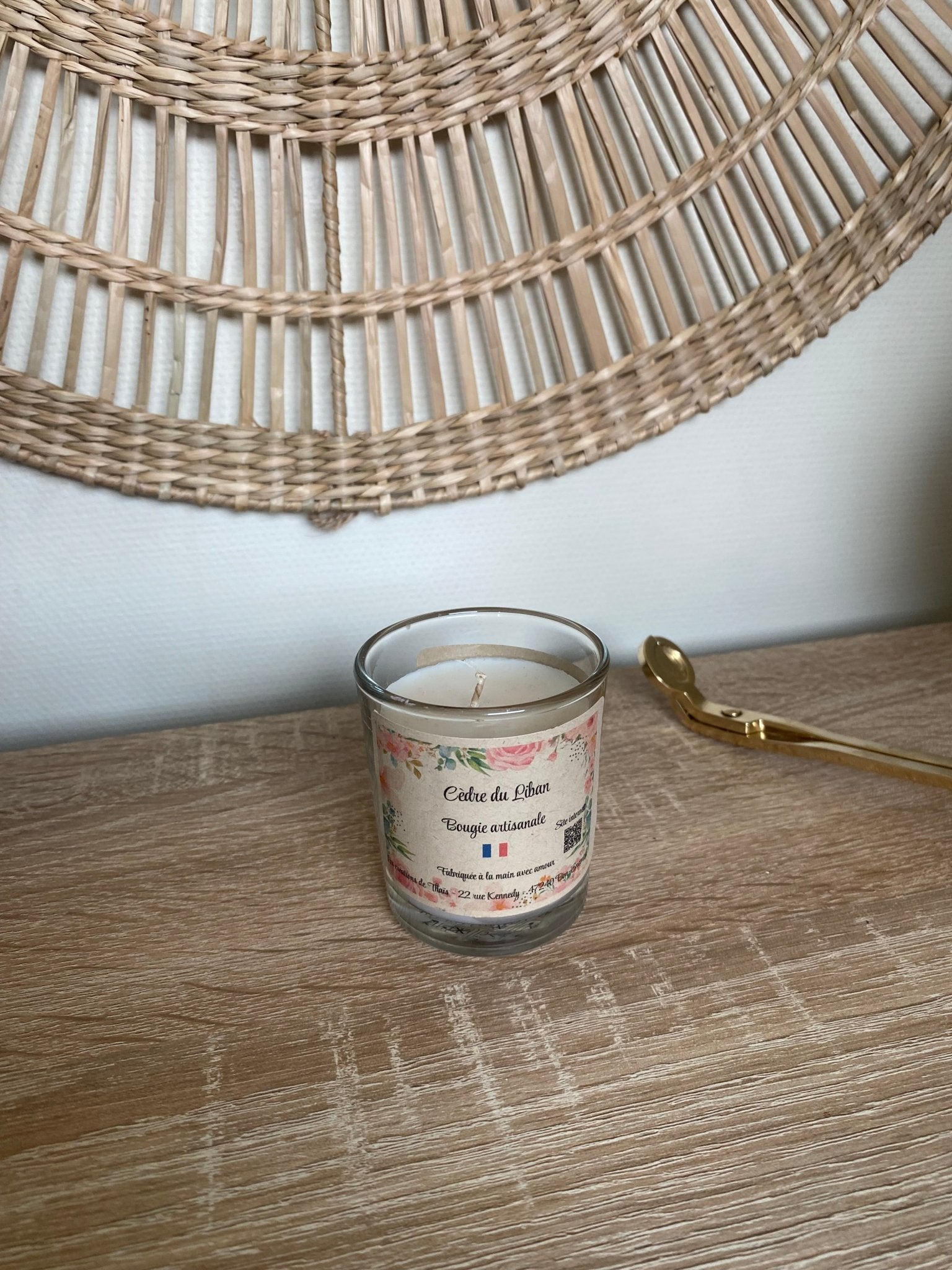 Bougie 70gr - Les créations de Thaïs