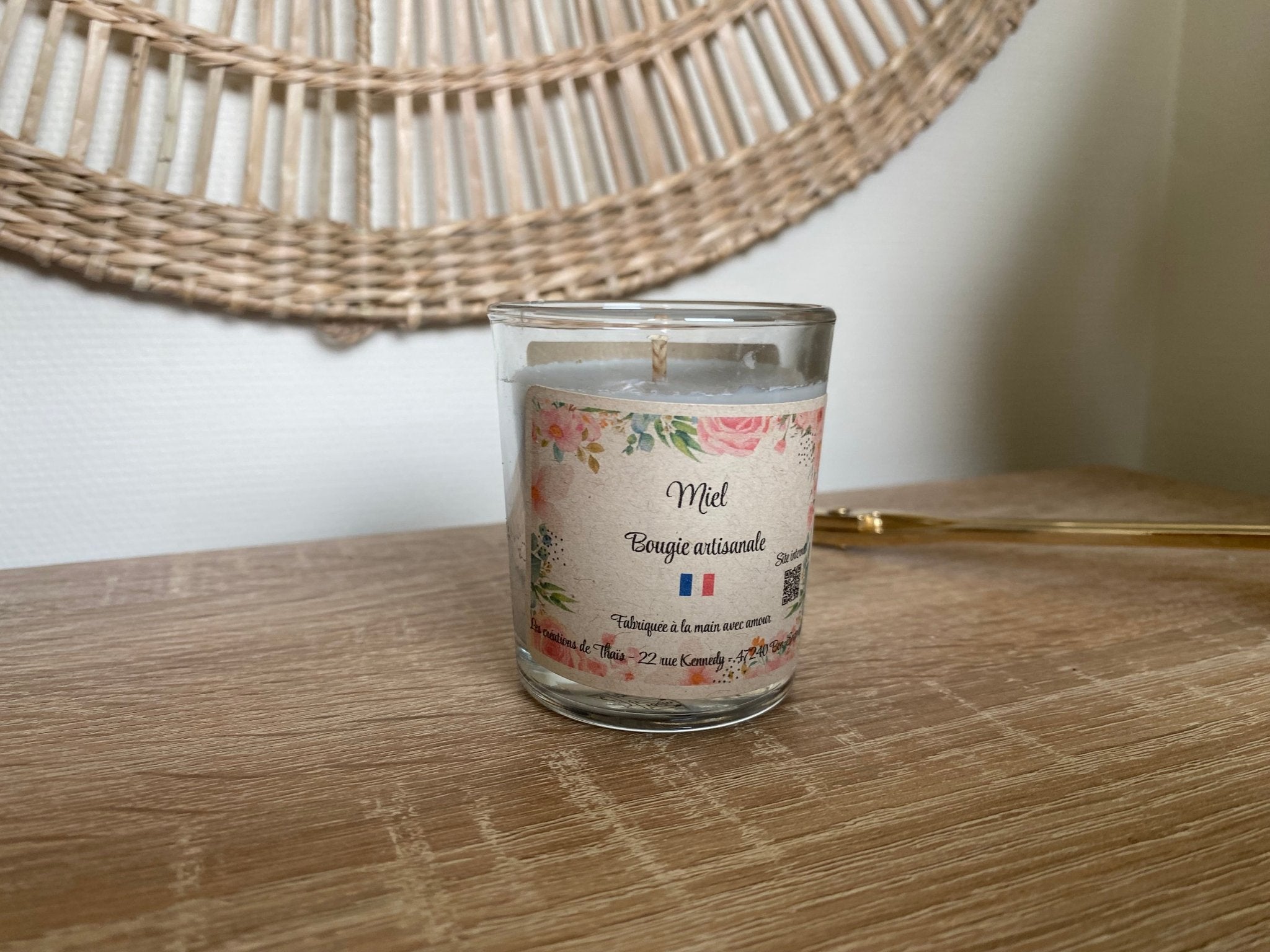 Bougie 70gr - Les créations de Thaïs