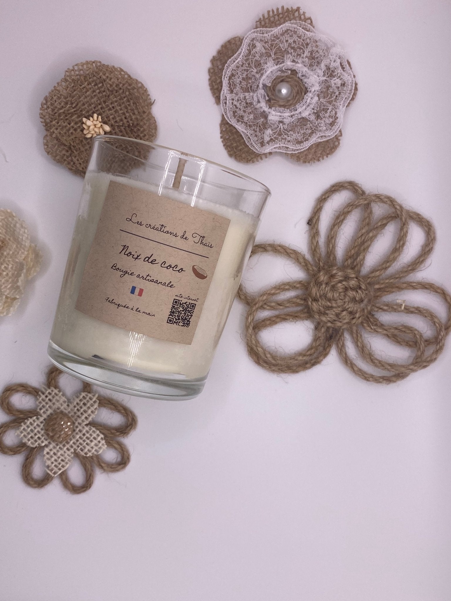 Bougie 190gr - Les créations de Thaïs