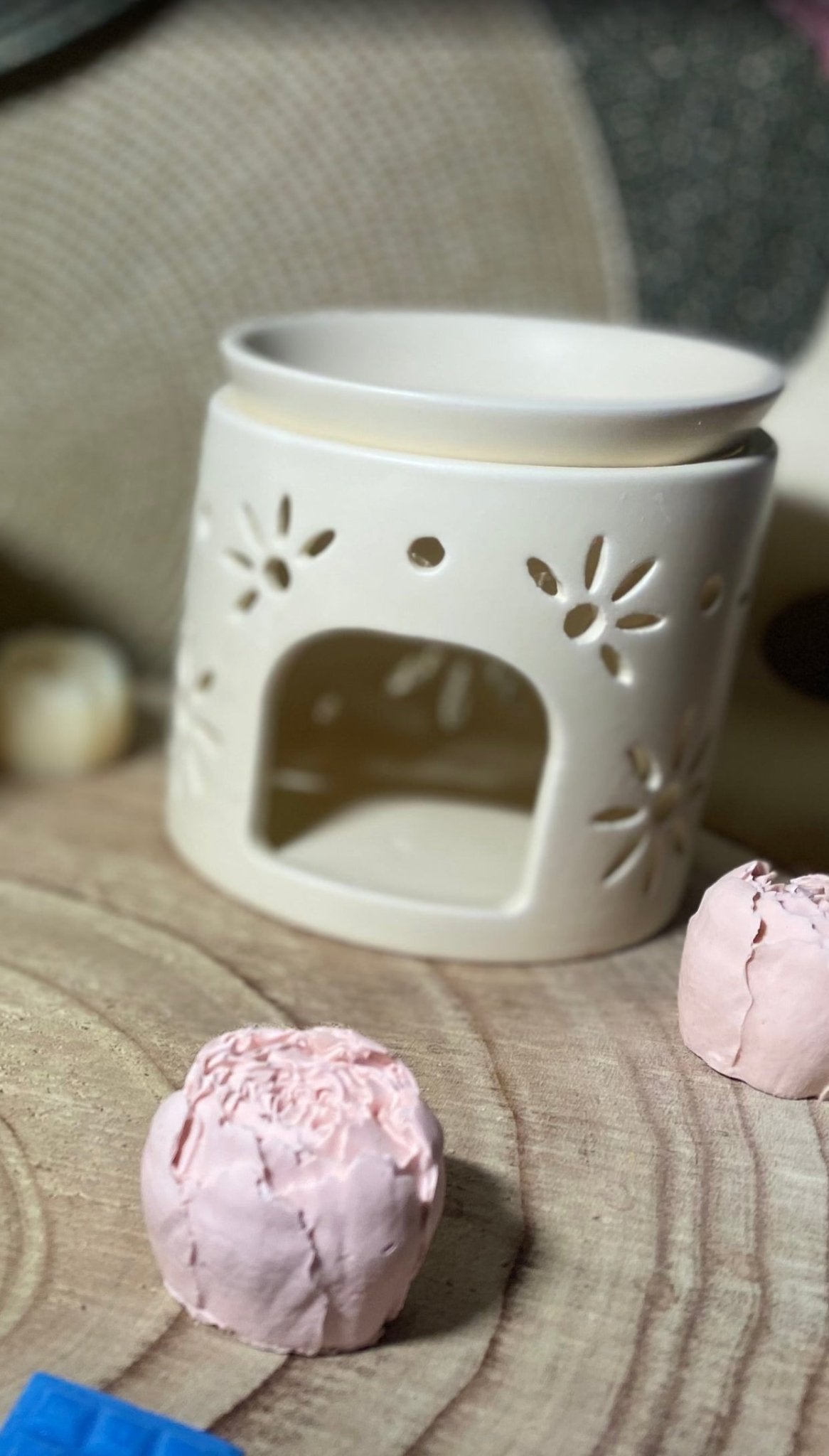 Brûleurs à motif floraux - Les créations de Thaïs