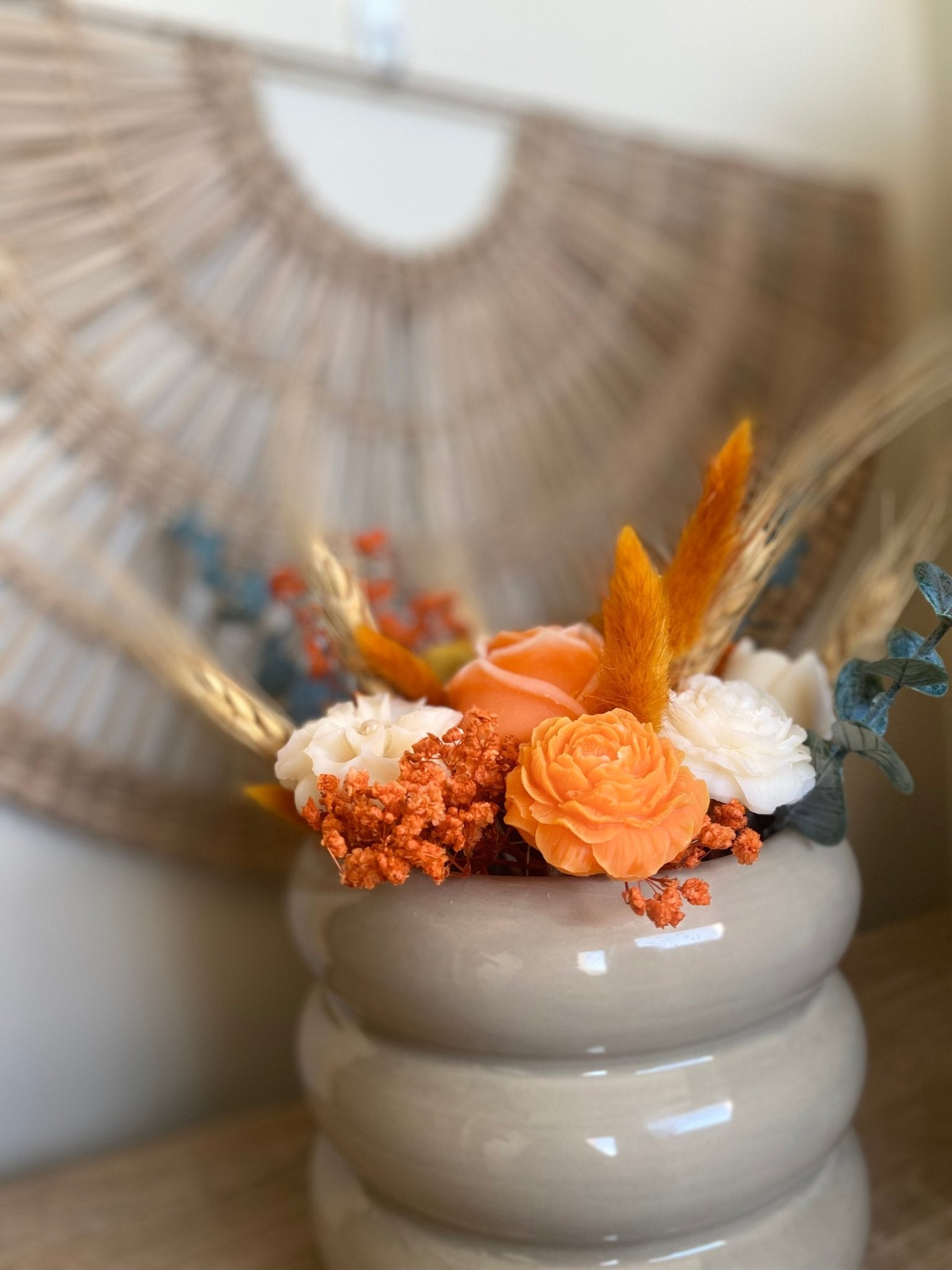 Bouquet de fleurs éternelle - Les créations de Thaïs