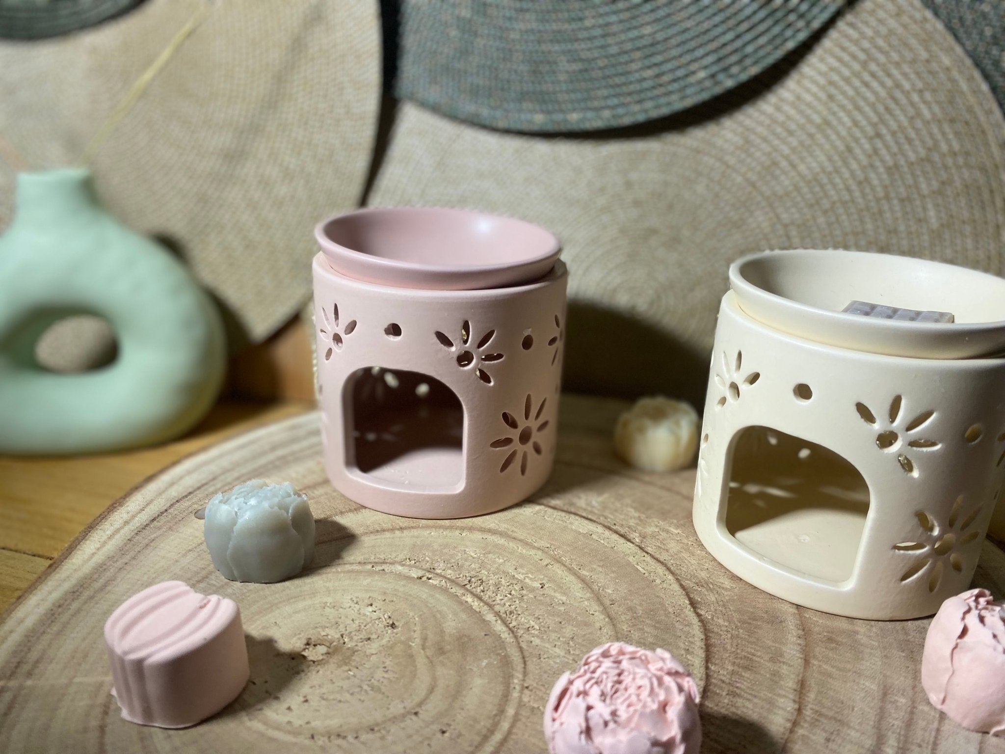 Brûleurs à motif floraux - Les créations de Thaïs