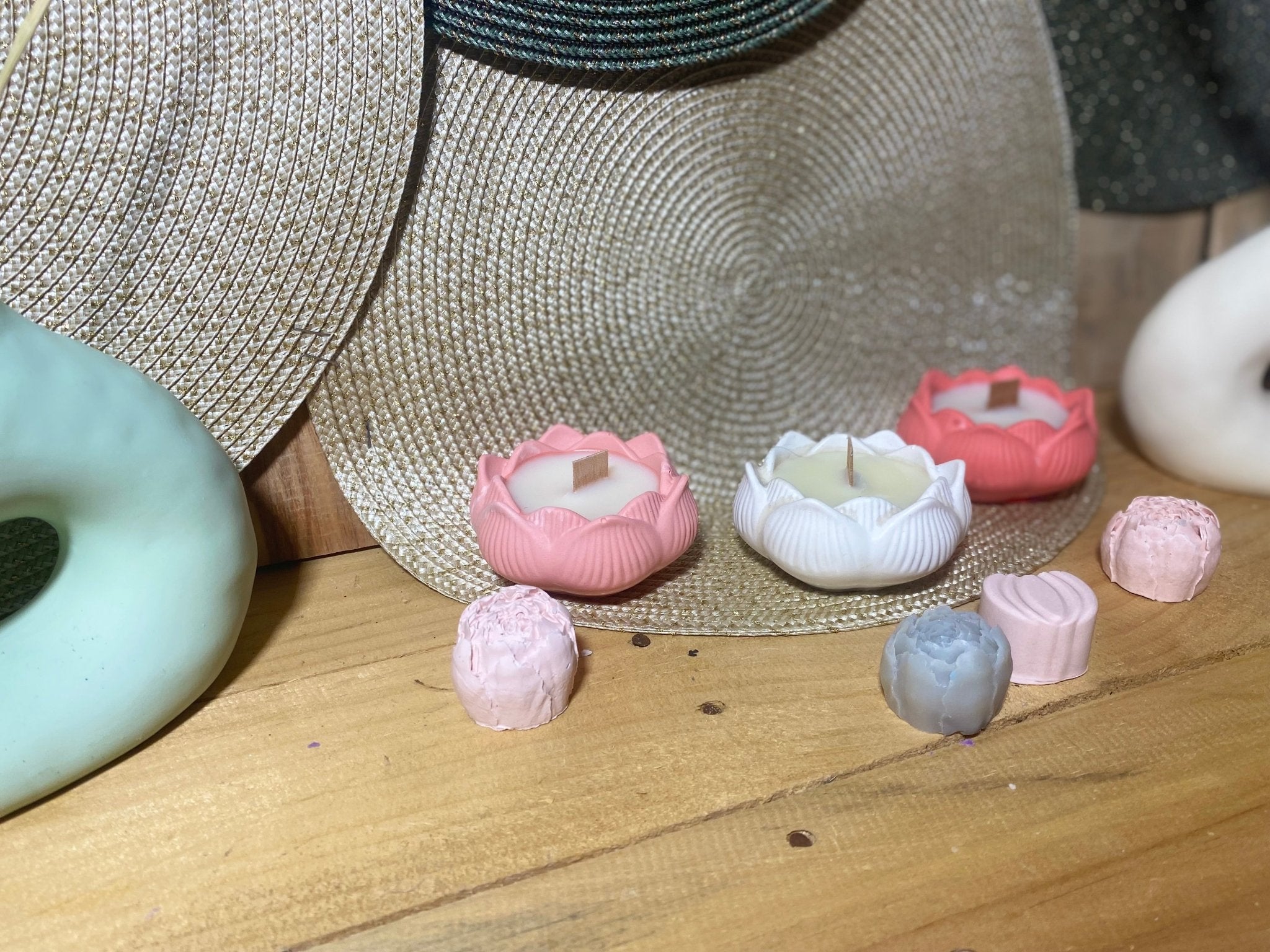 Bougie collection Alma - Les créations de Thaïs