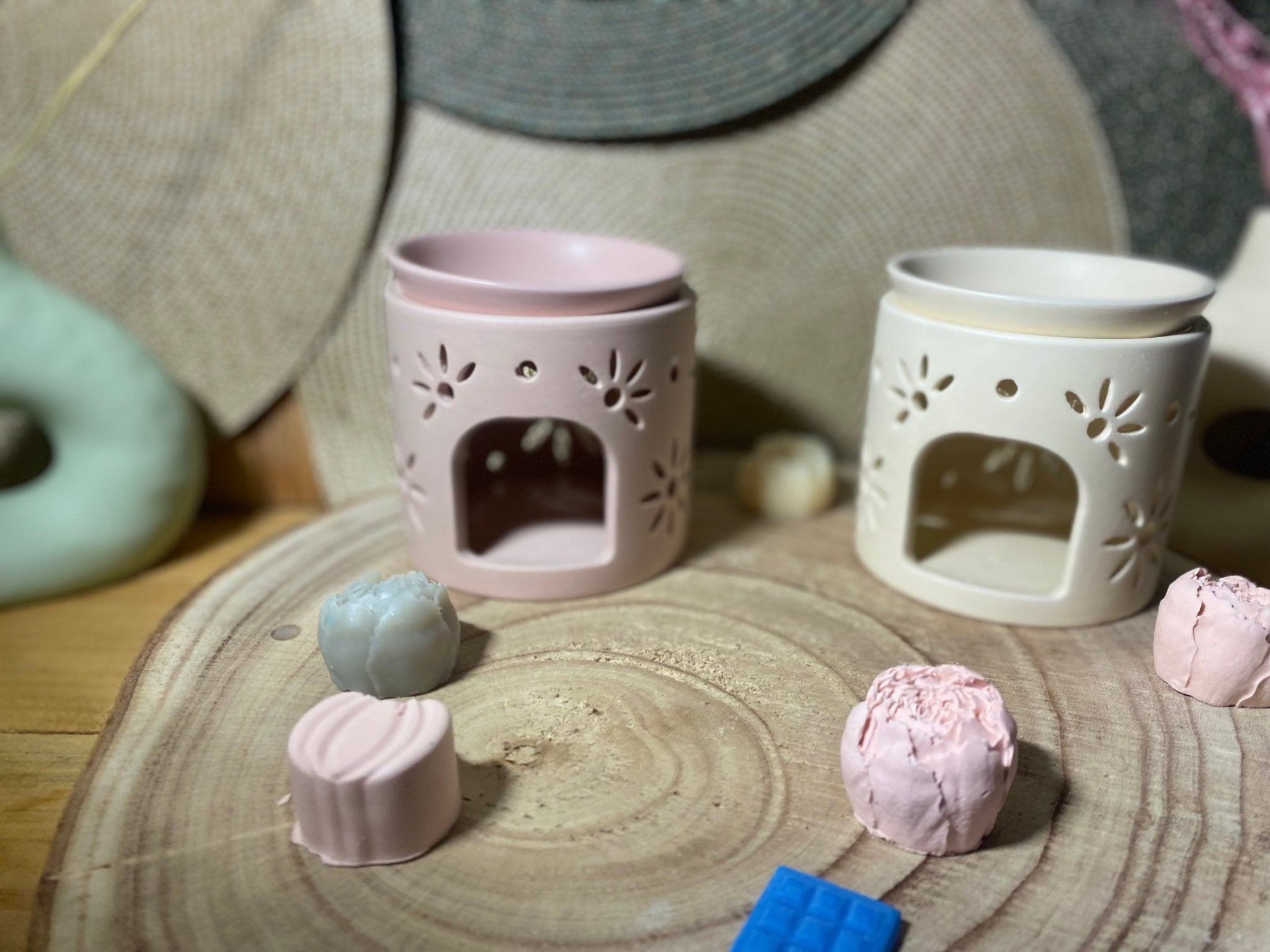 Brûleurs à motif floraux - Les créations de Thaïs