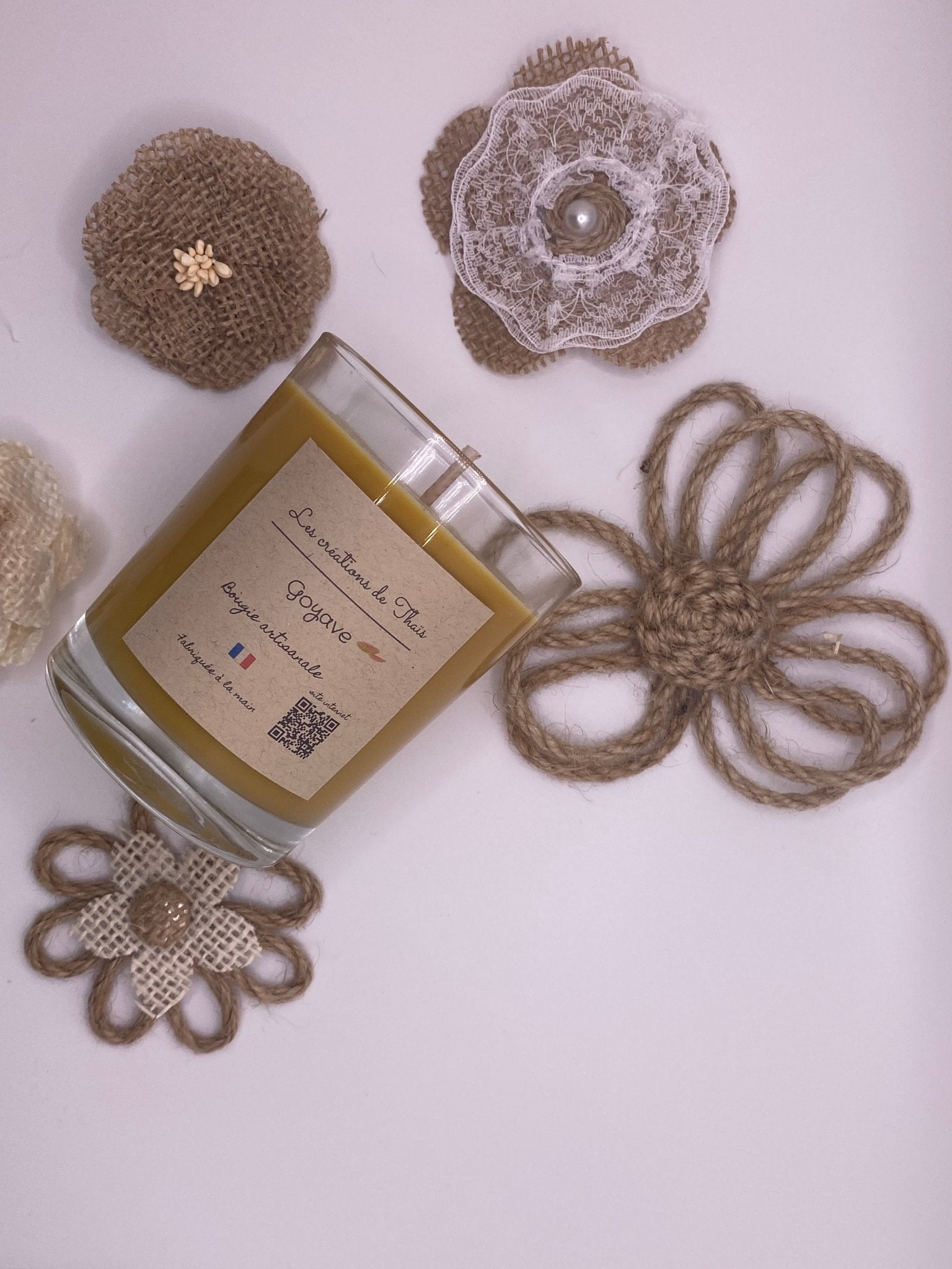 Bougie 190gr - Les créations de Thaïs