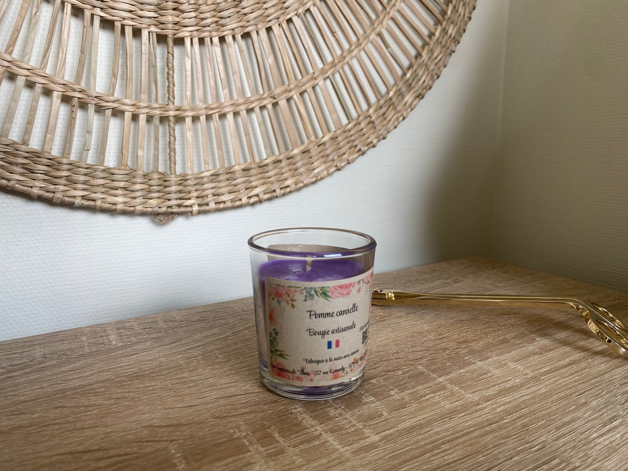 Bougie 70gr - Les créations de Thaïs